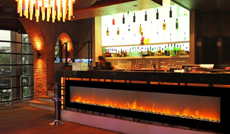 Trivero 240 wall fireplace