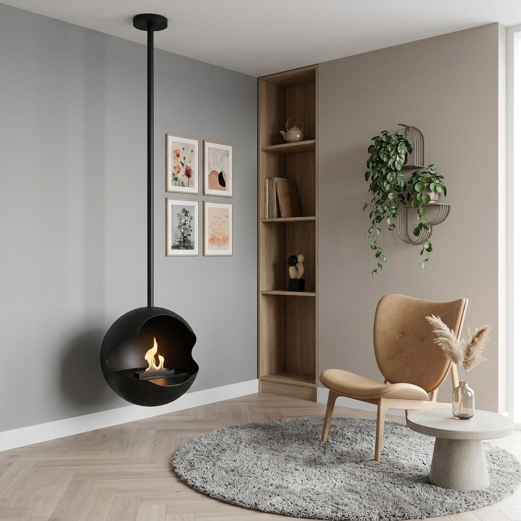 Disgeno 3D XL90 wall fireplace
