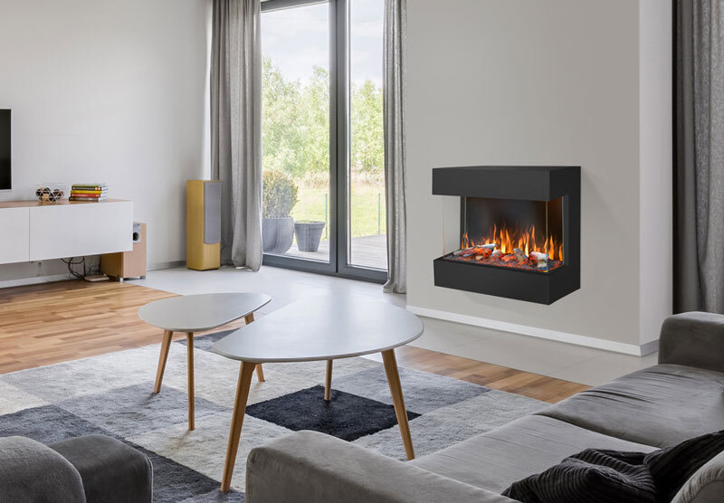 Castello smart wall fireplace