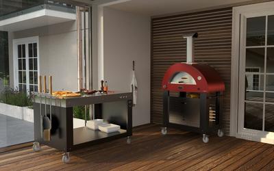 Domestic Hybrid Oven Wood and Gas Alfa Brio