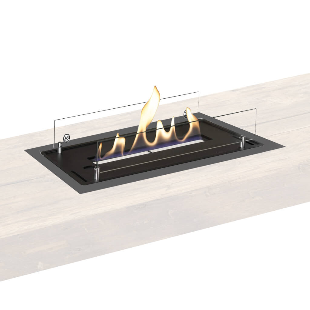 Built-in profile L, built-in fire (Silver/Black)