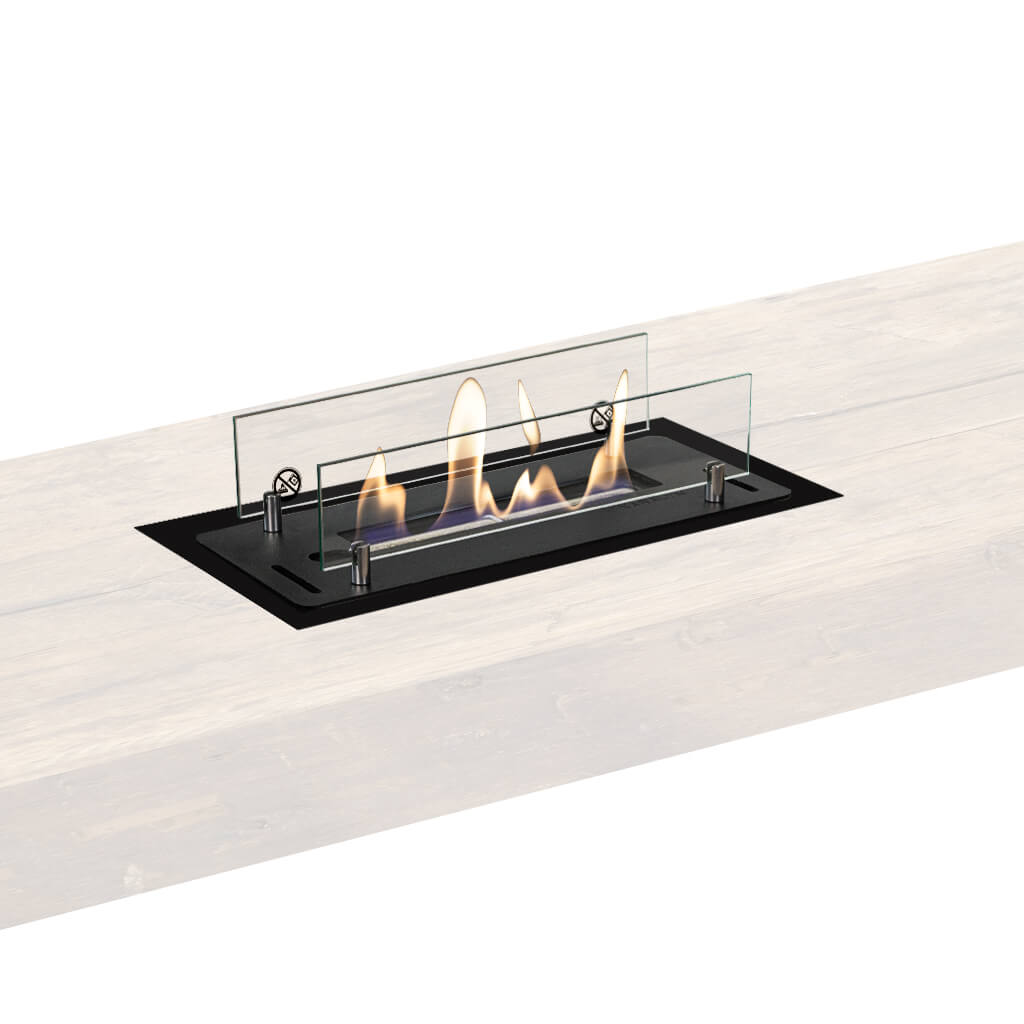 Built-in profile S, built-in fire (Silver/Black)