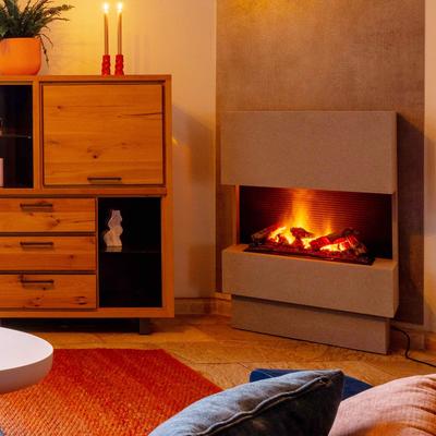 Nuoro, modern fireplace