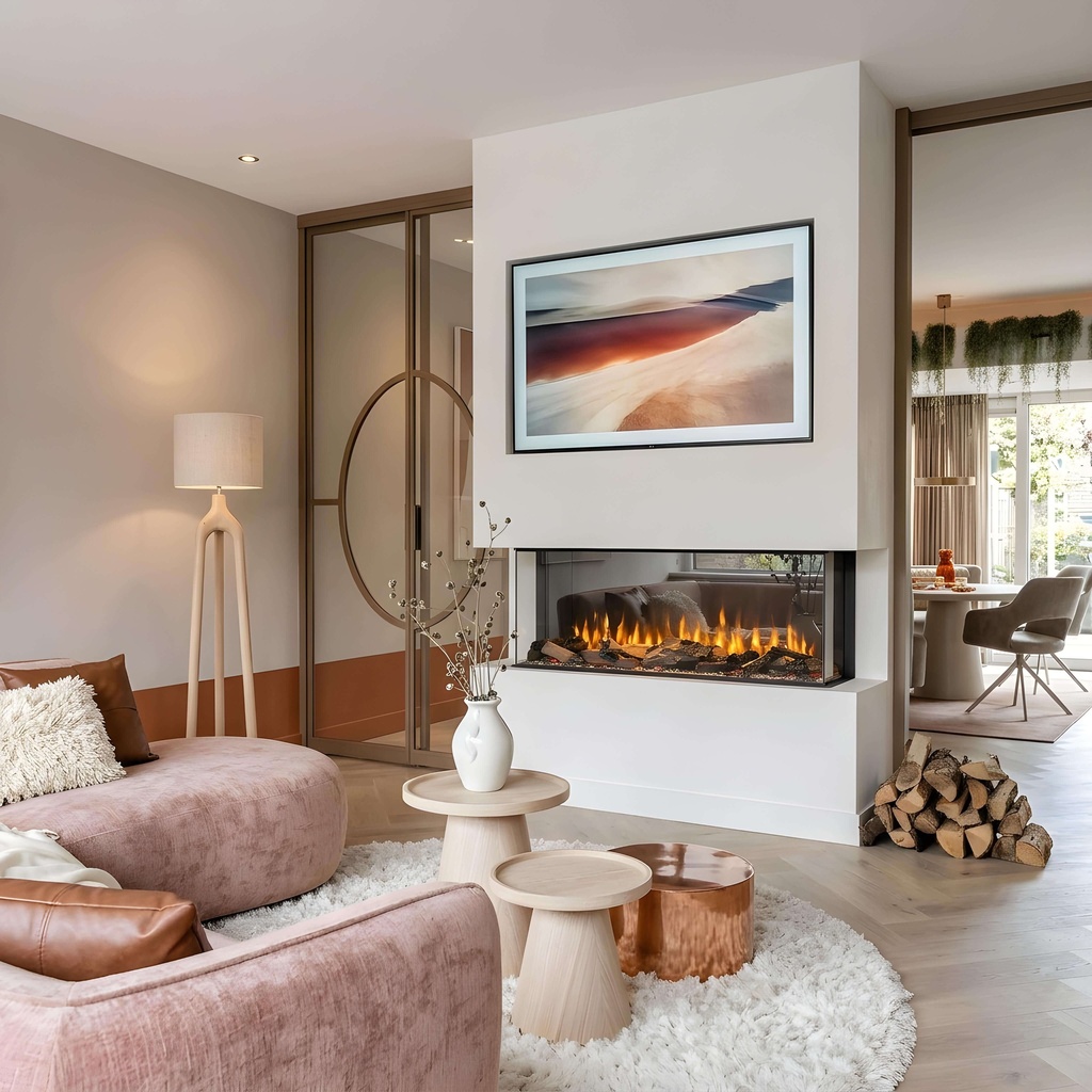 Santos, modern design fireplace