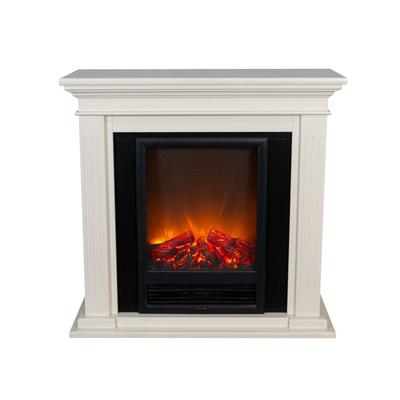 Lasize, freestanding see-through fireplace
