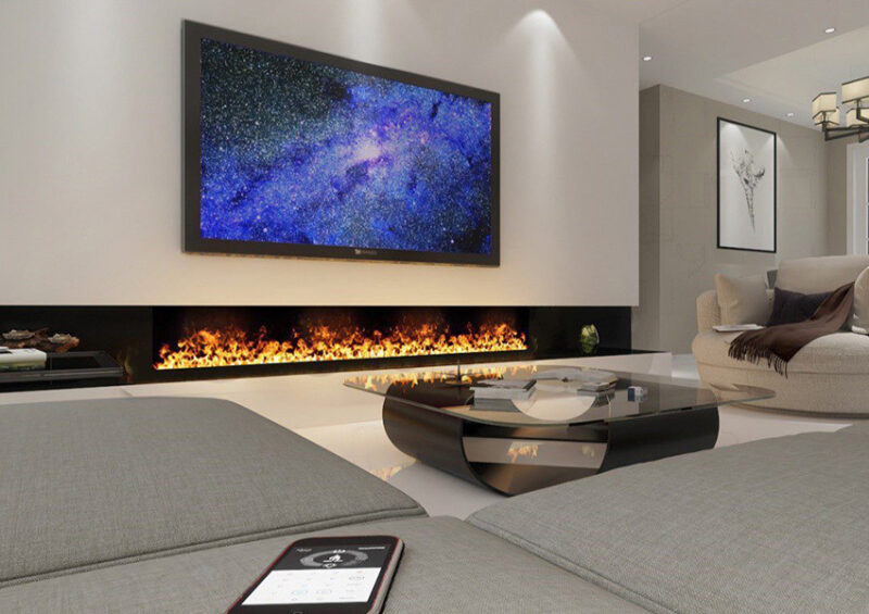 Electric fireplaces
