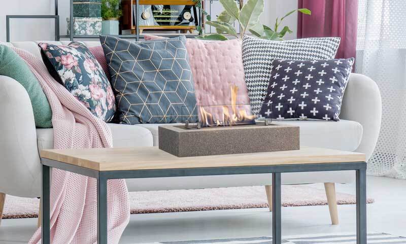 Cuneo table top bio ethanol burner