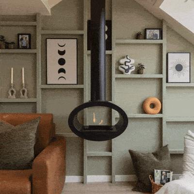 Woody, bio-ethanol table top burner
