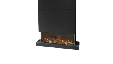 Lucca wall fireplace