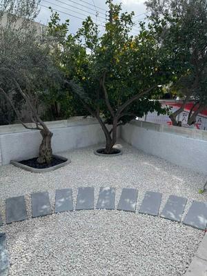 Rectangular garden steps