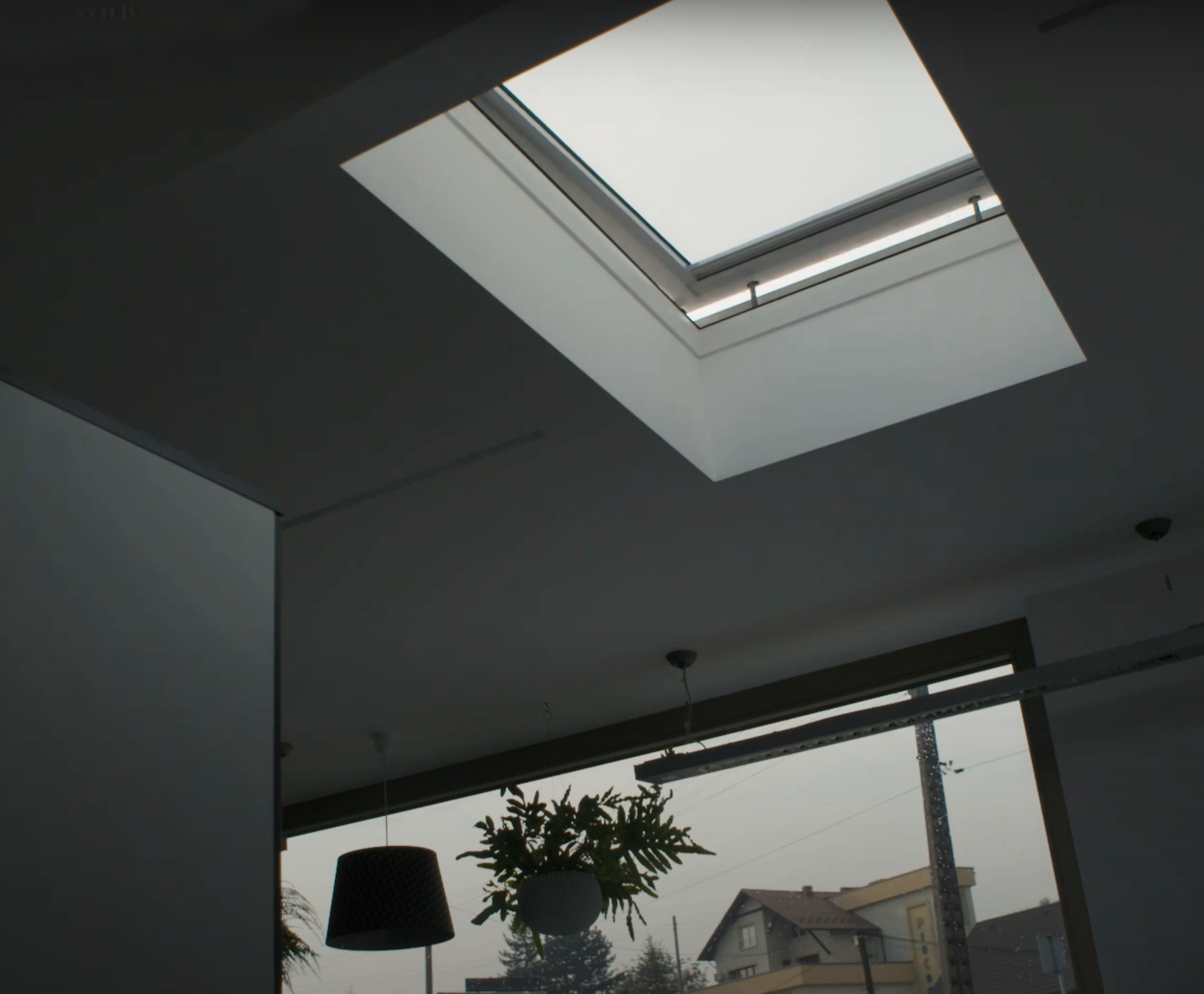 Flat roof window type F