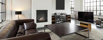 Built-in unit Large. Bioethanol fireplace