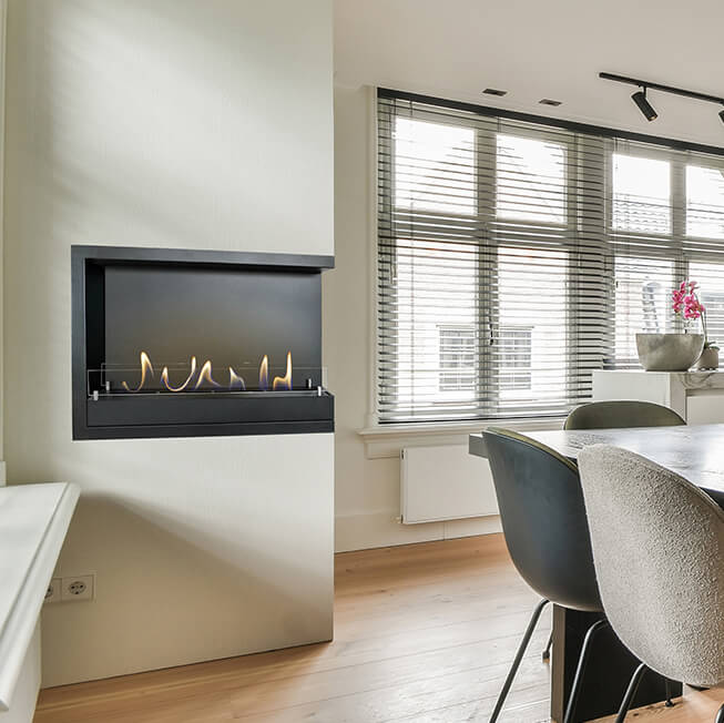 Cadiz Corner, classic corner fireplace