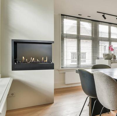 Cadiz Corner, classic corner fireplace